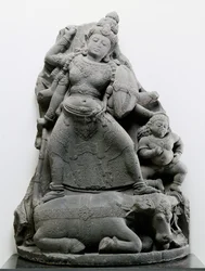 Durga Slaying Mahisa, c.1300