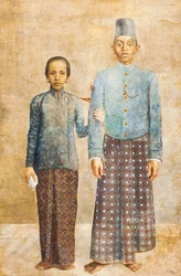 Portrait of a Javanese Nobleman and his Wife, c.1837
