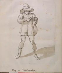 A seller of tinder boxes
