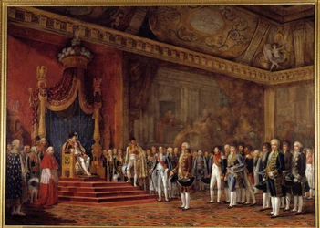 The Deputation of the Roman Senate Offering Tributes to Emperor Napoleon I