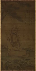 Bodhidarma under Pine Tree