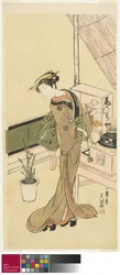 Waitress at the Owariya Teahouse, c.1768
