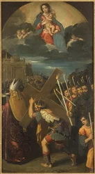 Emperor Heraclius Returns the True Cross to Jerusalem