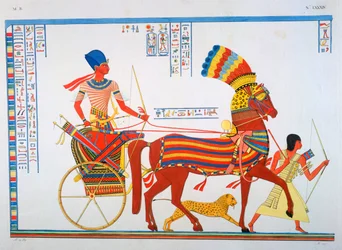 Ancient Egyptian Fresco