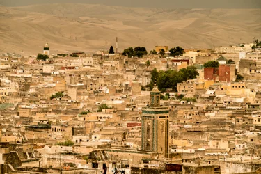 View of the medina in Fes, Morocco