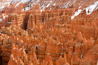 Hoodoos - Spires Created by Erosion - at Bryce Canyon National Park in Utah, 2019