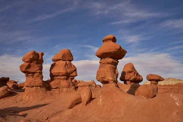 Rock Formations in Goblin Valley State Park in Utah, 2020