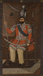 Portrait of Mohammad Shah Qajar
