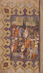 Enthronement of Luhrasp