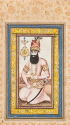 Portrait of Nadir Shah