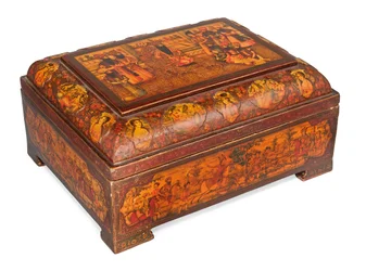 Qajar casket