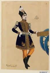 Sultan Nasir al-Din Shah Qajar, c. 1850