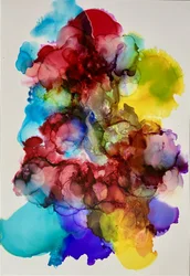 Vibrant Abstract Flow