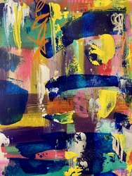 Vibrant Abstract Strokes