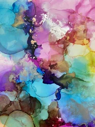Vibrant Fluid Abstract