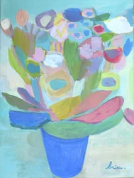 Vibrant Abstract Bouquet