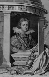 Henry (1594-1612) Prince of Wales, engraved by George Vertue