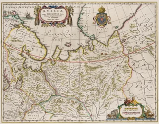Map of Russia From: Partes Septentrionalis et Orientalis