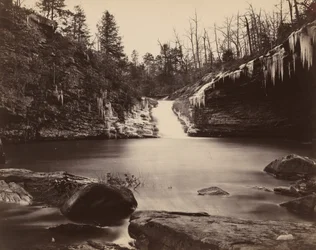 Lula Lake, Upper Falls, Lookout Mountain, Georgia