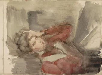 Portrait of an Unknown Young Woman