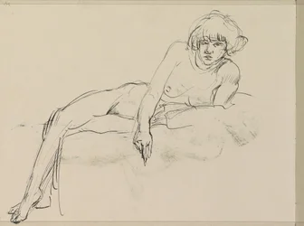 Reclining Female Nude