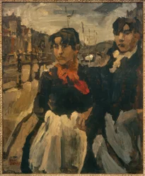 Two Girls at the Lijnbaansgracht