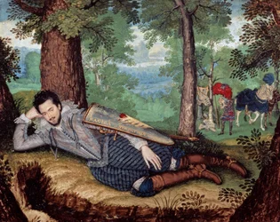Edward Herbert, 1st Baron Herbert of Cherbury, c. 1610-14, miniature