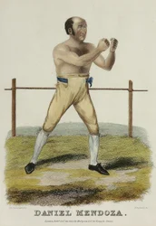 Daniel Mendoza, engraved by P. Roberts, published in 1822
