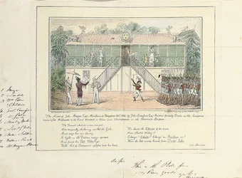 The Arrest of John Morgan, Esq., Merchant, Singapore, October 1824, by John Crawford Esq., Resident, Formerly Doctor on the Companies Service, Late Ambassador to the Court, Bangkok, Siam, and Umrapoorah, Burmese Empire, May 1827