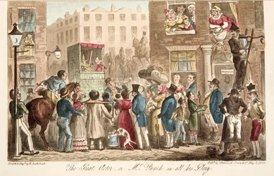 The Great Actor, or Mr Punch in all his Glory, from The English Spy