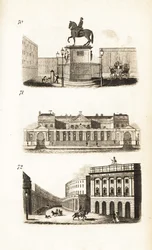 Charing Cross, Carlton House and the Quadrant, Regent Street