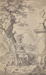 Town and Country Magazine - Frontispiece for 1769 (1st Issue Therefore No Vol. No.)