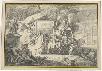 Satire on Painting and the French Academy