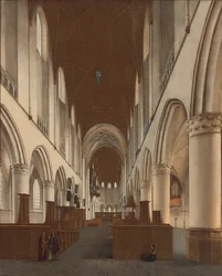 The Church of Saint Bavo in Haarlem