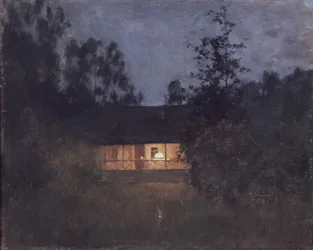 Country House at Twilight