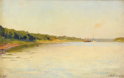 The Volga River Bank