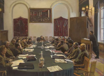 Assembly of the Revolutionary Military Council of the USSR, Chaired by Kliment Voroshilov