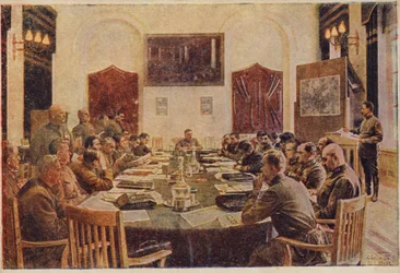 Meeting of the Revolutionary Military Council, Soviet Russia