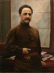 Portrait of Grigory Sergo Ordzhonikidze, 1929