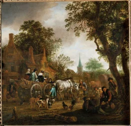 Coach in Front of an Inn