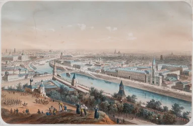 Panoramic View of Moscow