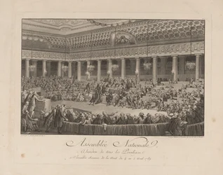 The Night of August 4, 1789 in the National Assembly, 1790