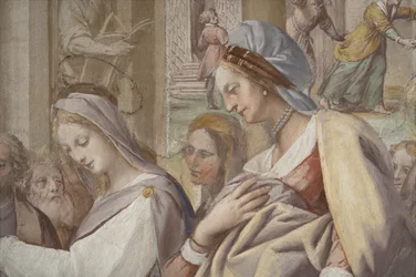 (Detail) The Marriage of the Virgin Mary