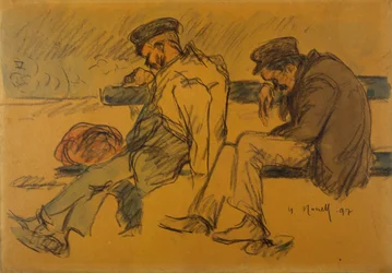 Two Poor Men Sleeping