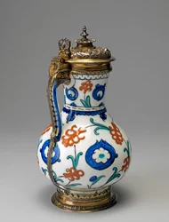 Fritware Jug, Ottoman Period