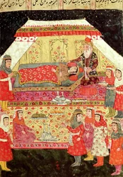 Harem Scene, illustration from the 