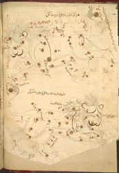 Two Lions, Illustration from A Description of the Fixed Stars, by Abd al-Rahman al-Sufi