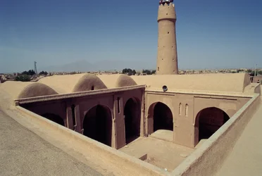 View of the courtyard