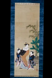 Courtesan with Two Attendants