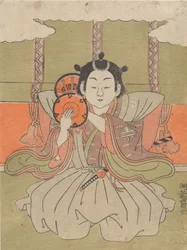 Young Boy Playing the Drum